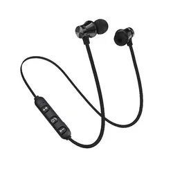 Wireless Waterproof Sports Earbuds with Mic and Magnetic Neckband (Samrtphones)