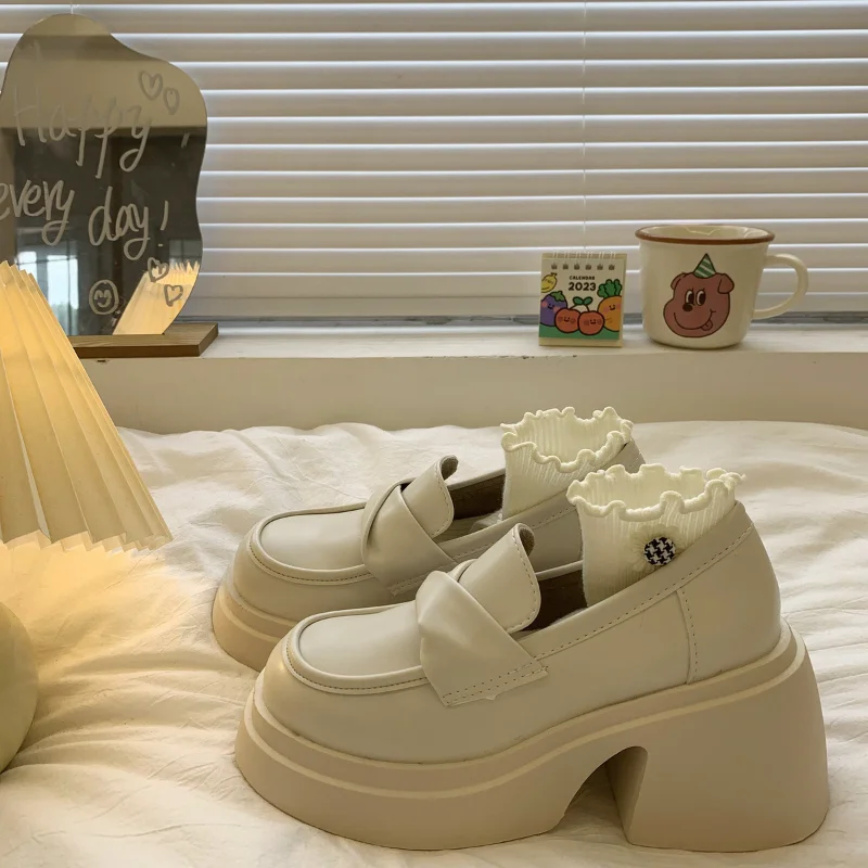 

New Platform Women Shoes Mary Jane Lolita Shoes Spring Fashion Dress Party Brand Platform Pumps Ladies Casual Shoes High Heel