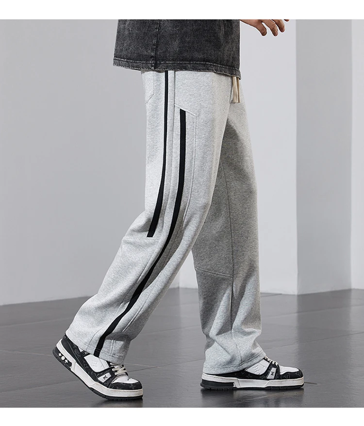 Description Picture 4 of itemSummer Sportswear Men's Wide Leg Long Pants for a Relaxed Look