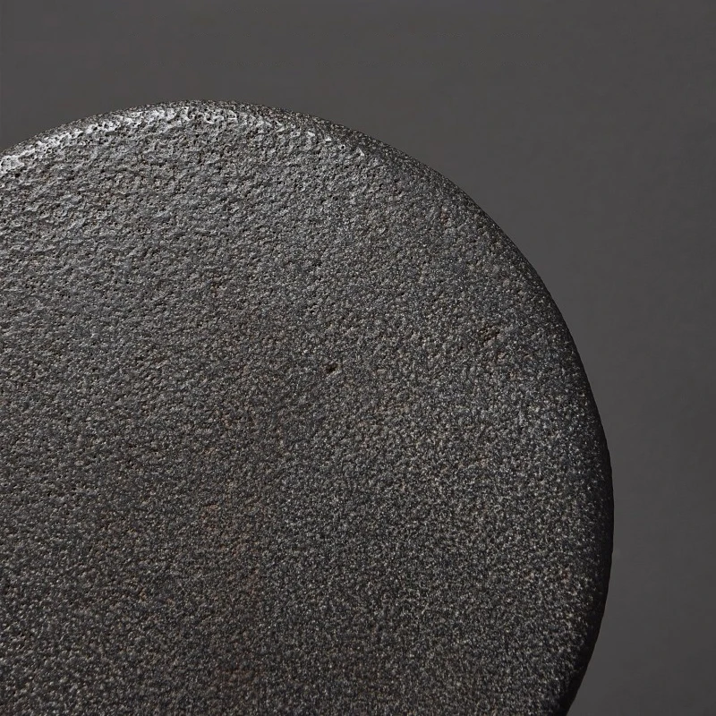 100% Natürlicher Basalt-Teekannenständer 15cm Handgefertigt Einzigartige Textur Multifunktionaler Präsentationsständer Premium Gongfu-Tee Zen-Dekor – Detail 3