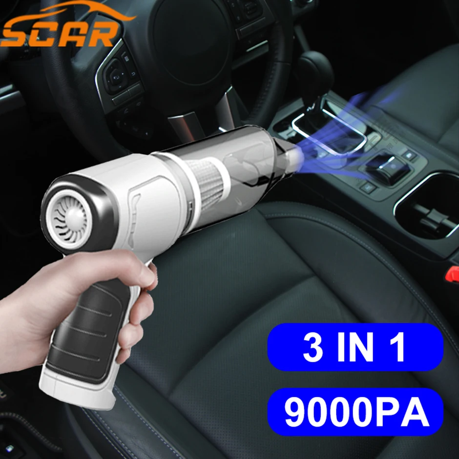 xCool Small Wireless Handheld Car Vacuum Cleaner for Car, Home, Pet