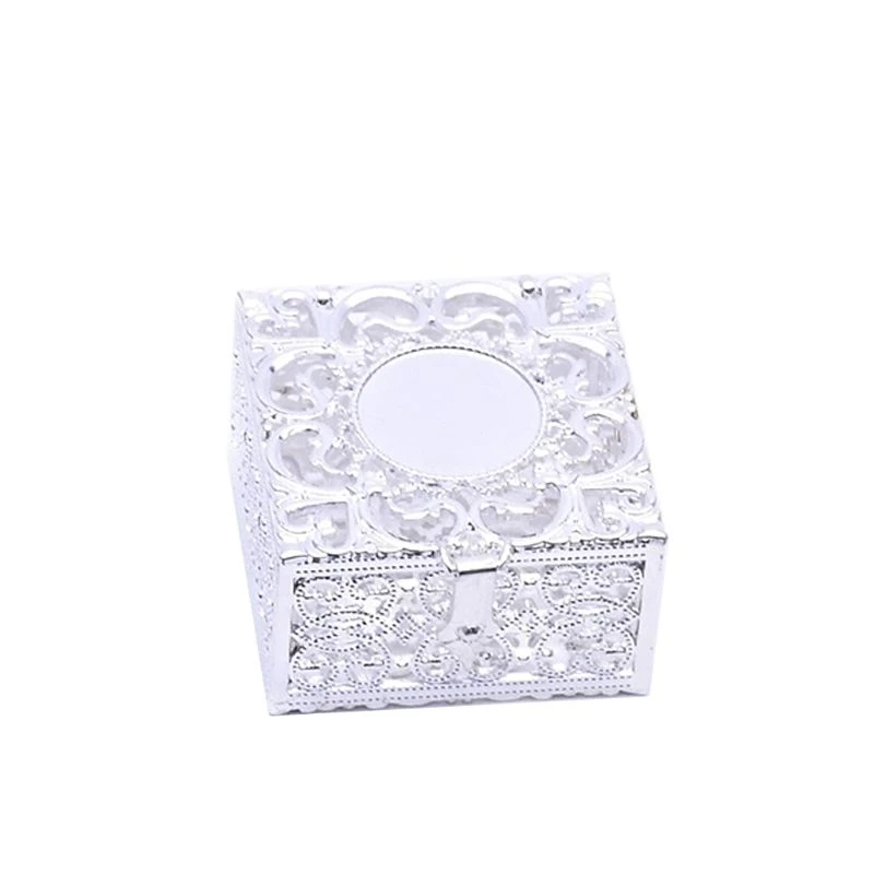 

Rosary Beads Box with Lid Sealing Container Religious Necklace 45BE