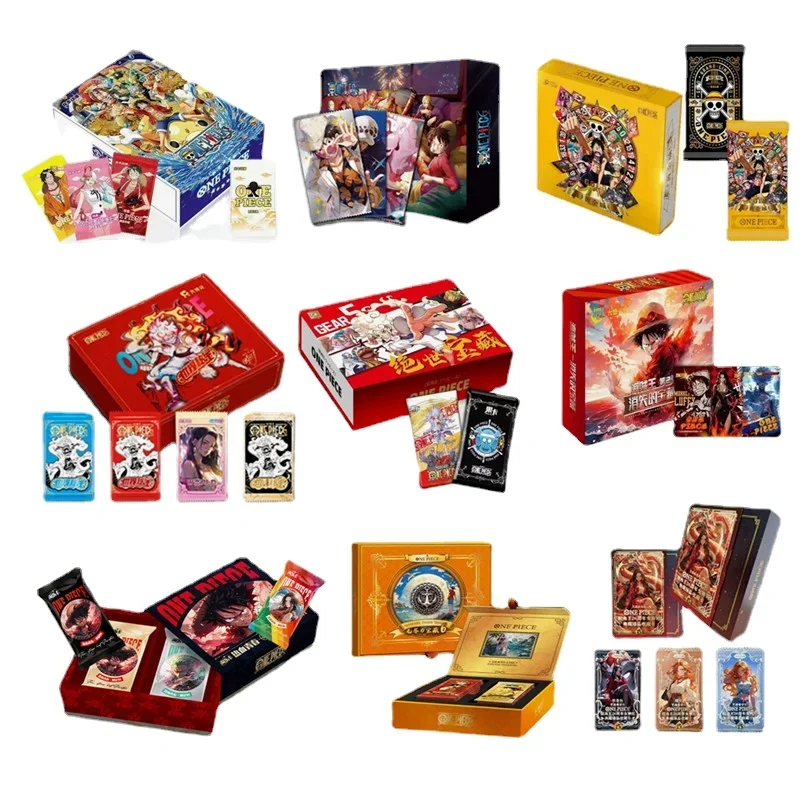 

Genuine One Piece Precious Collector Box Anime Cartoon Luffy Usopp Nami Zoro Character Plot Limited Rare SSR UR Trading Card Toy