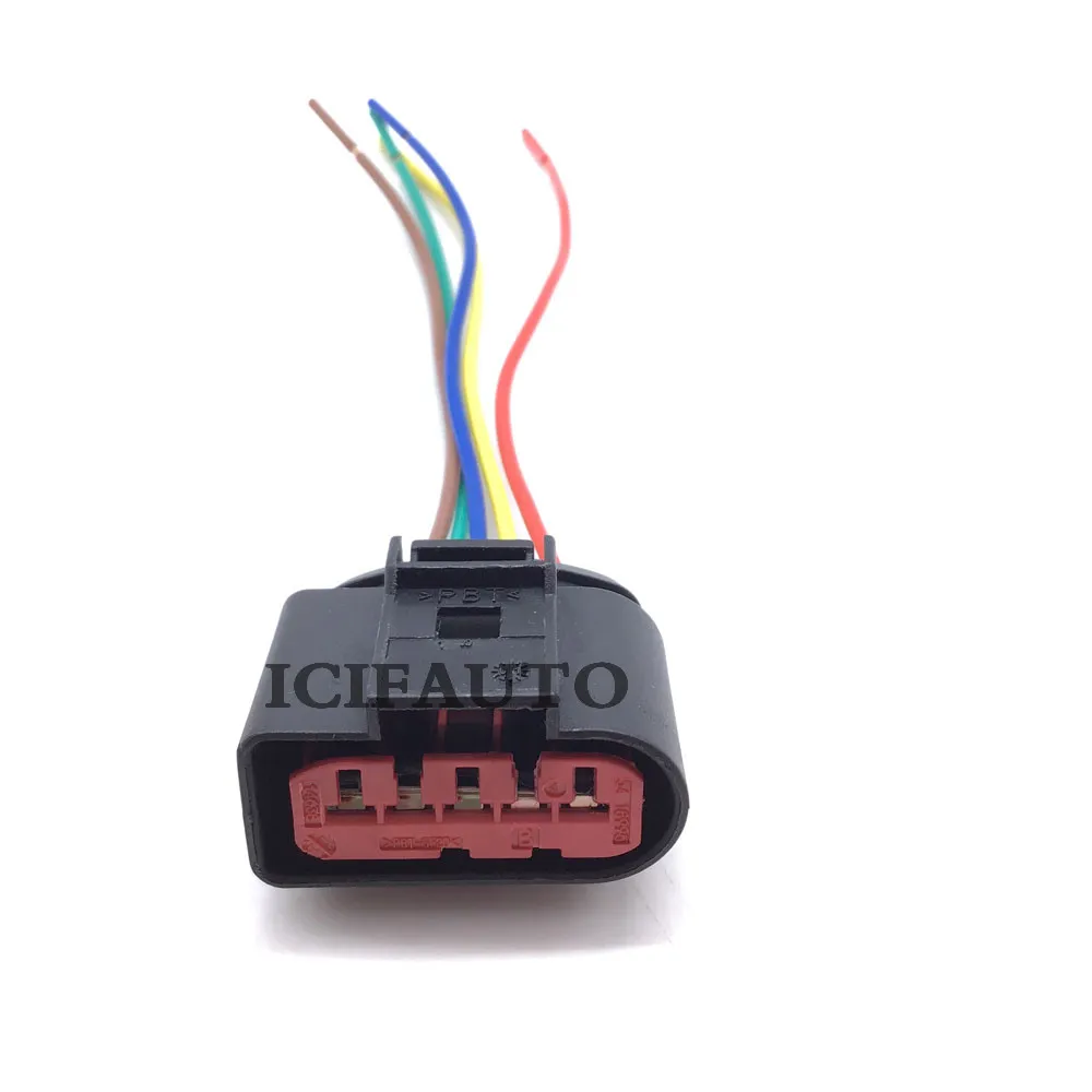 Conector Pigtail Con Enchufe Para Sensor Maf, Medidor De Flujo Másico De Aire Para Skoda Superb Vw Lt Passat 0281002463 038906461 Tdi, 0986284008, 1,9