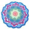 Yoga Mat Chakra Beach Towel Tassel Toalla Mandala Tapestry Sunblock Round Cover-Up Bath Towel Lotus Bohemian  150cm 5