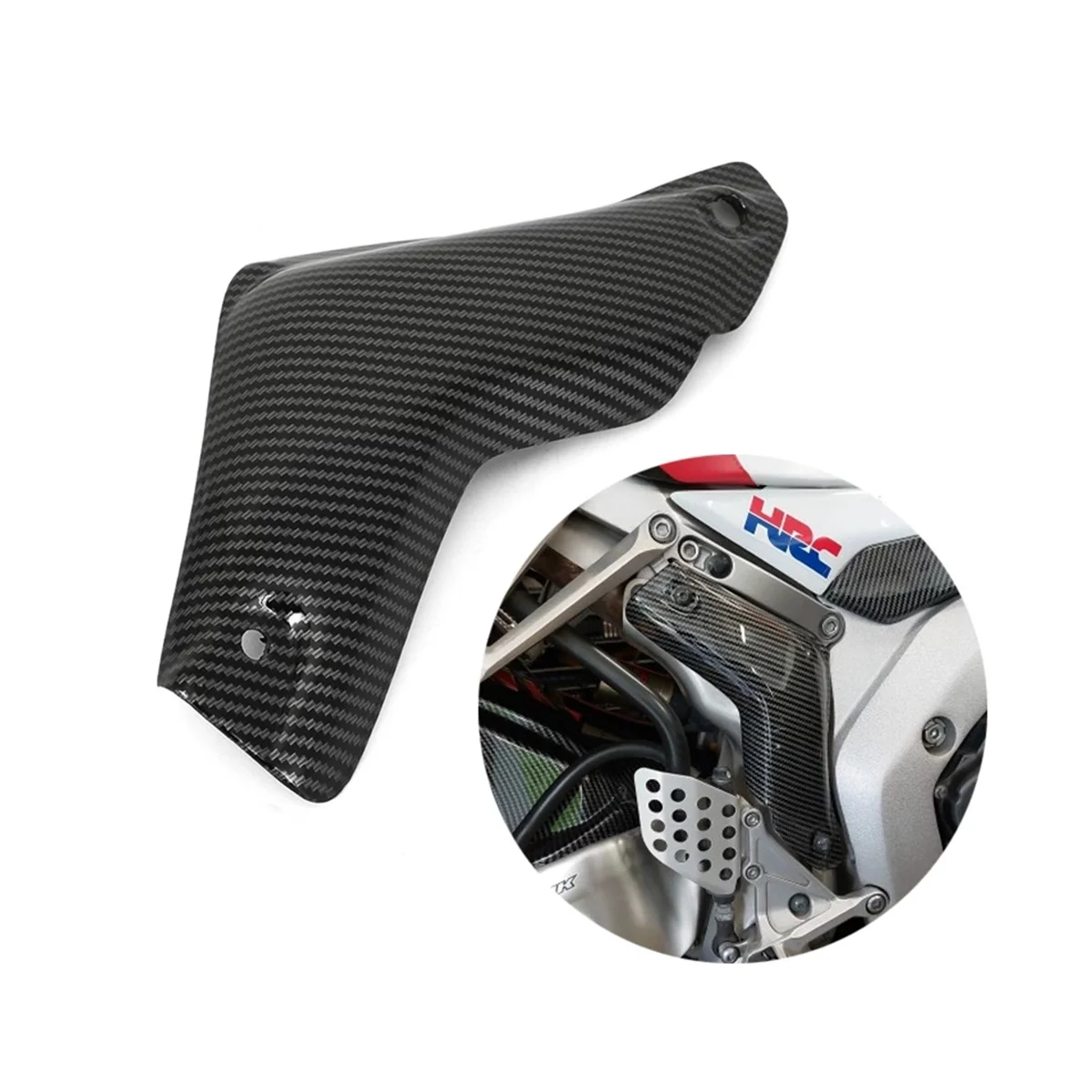 

Motorcycle Exhaust Heat Shield Cover Fairing Side Panel for Honda CBR1000RR 2004-2007 CBR 1000 RR