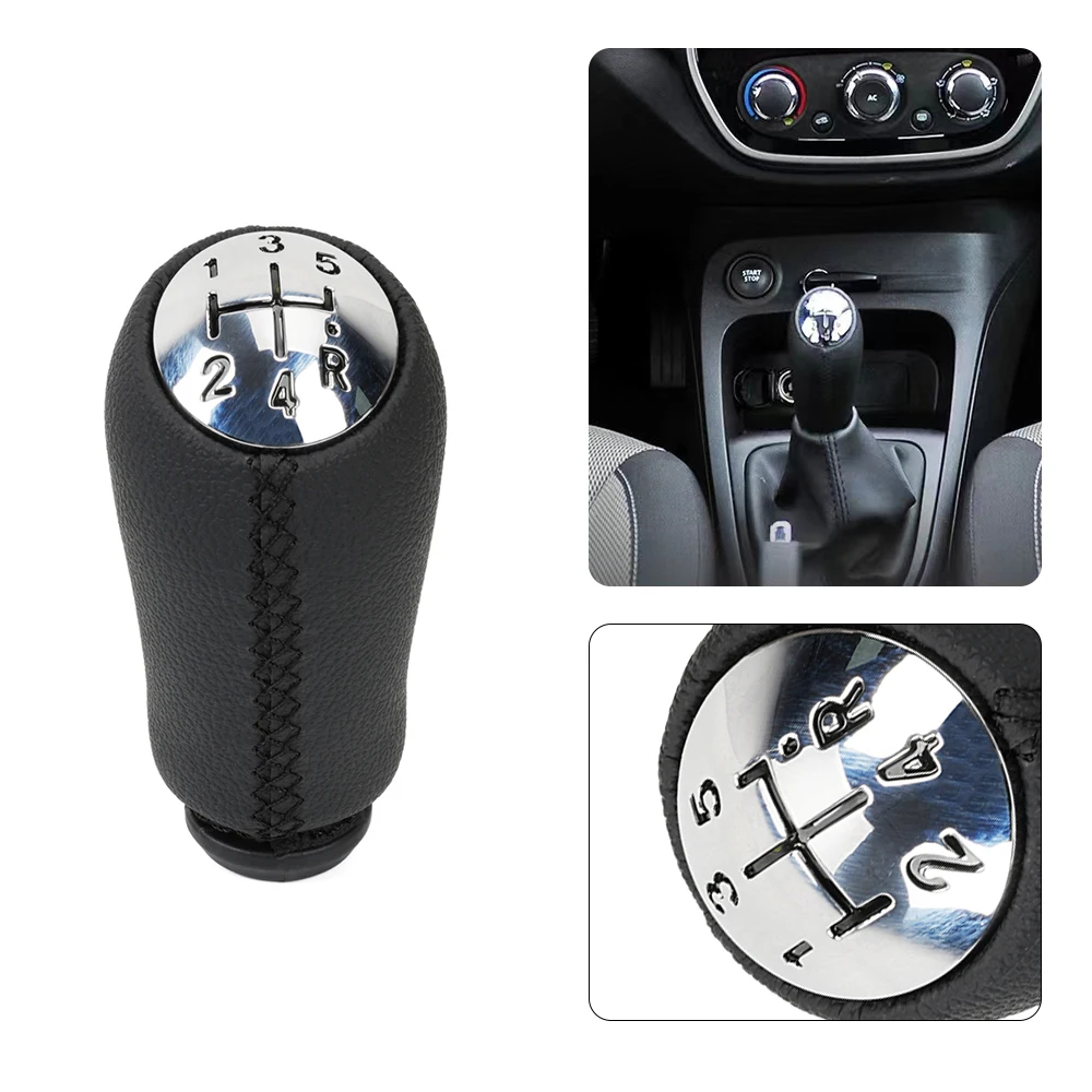 17mm For Renault Clio Mk3 3 Iii Megane Mk2 Scenic Mk2 5 Speed Gear Shift  Knob Stick Head Car Gear Shift Lever Handle