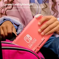 Nintendo Switch Lite Портативная игровая консоль Nintendo Switch 32G Внутреннее хранилище 5,5-дюймовый сенсорный ЖК-экран Bluetooth 4,1 Коралл — изображение 3