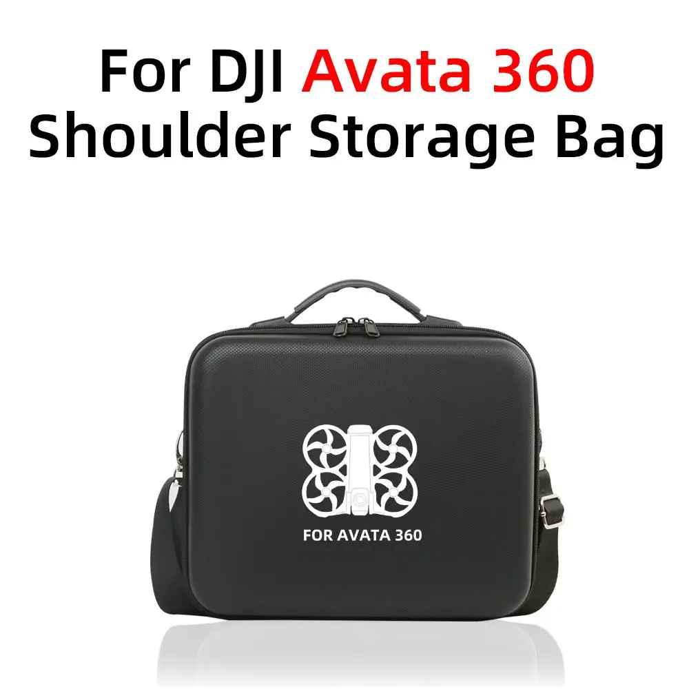   Dji Avata 360 보관 가방 방수 하드 쉘 방폭 하드 쉘 블랙 싱글 머신 리모컨 보관 상자