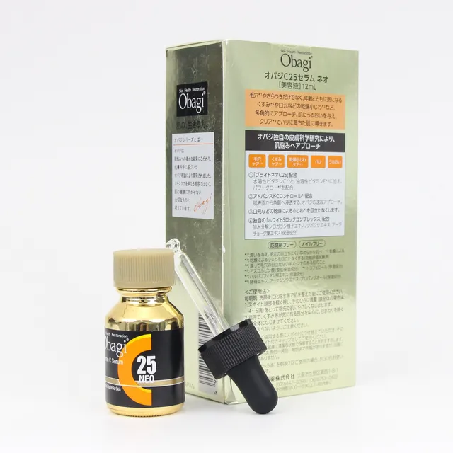 美容液 Obagi Vitamin C Serum 25% NEO 12ml Rohto Obagi C25 Vitamin C Serum Neo 12ml – Japanese Taste