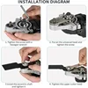 Angle Grinder Converter Set, Angle Grinder Converter Universal Head Adapter, Carbon Steel Angle Grinder To Multi-Tool Converter 6