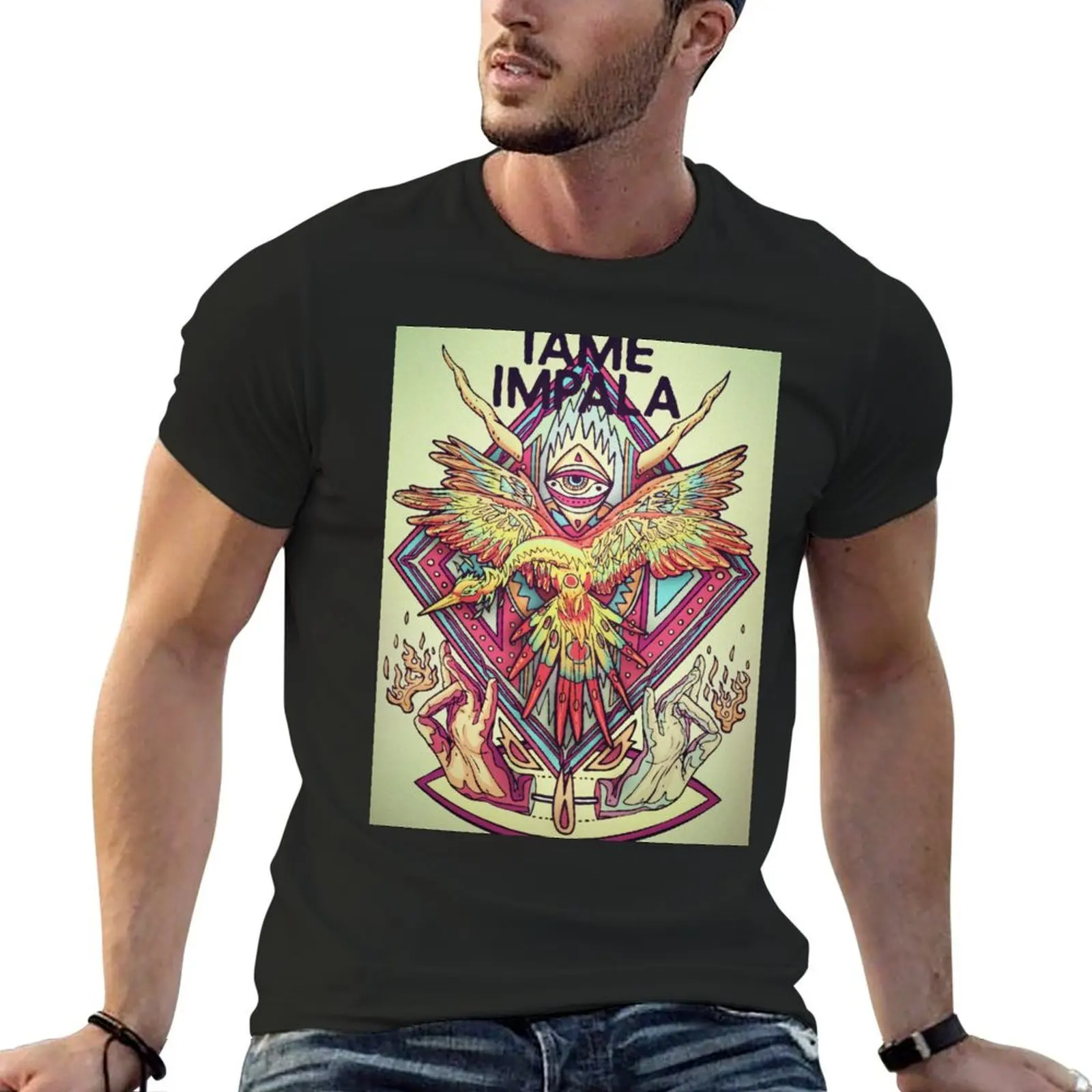 

Paranoia Impala T-Shirt man t shirt cotton graphic tees vintage t shirts korean fashion heavyweight t shirts for men