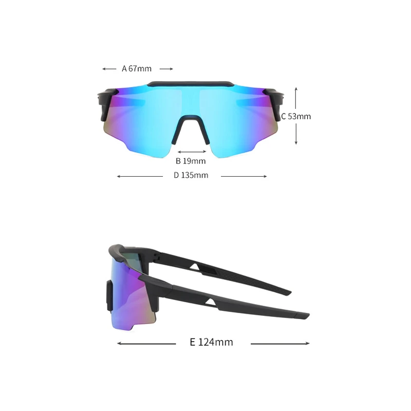 UV400 Children's Cycling Sunglasses Unisex Sport Running Riding Fishing Goggles Outdoor Bike Bicycle Glasses Kid Cyclist Eyewear