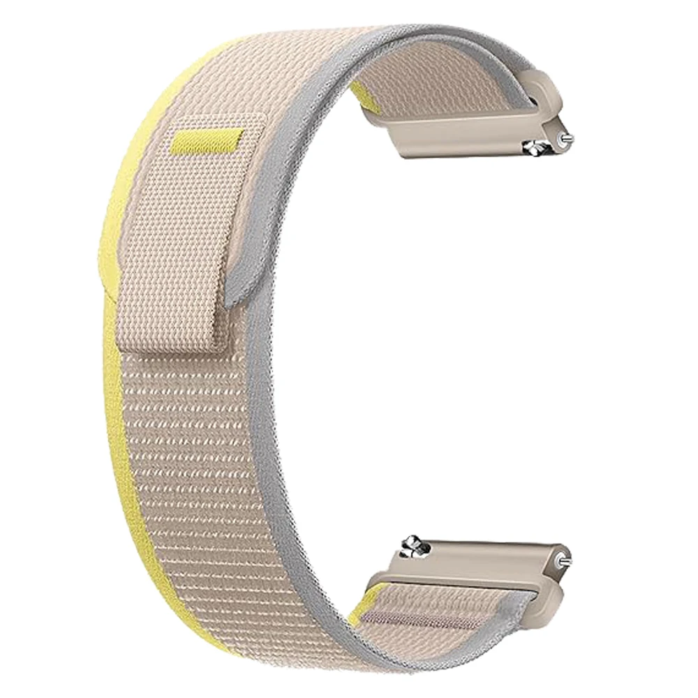 Sport Braided Nylon Watch Band - Adjustable 22mm/20mm Strap