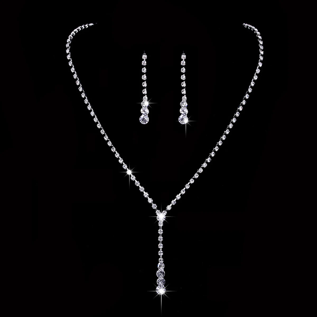 3PC Women's Trendy Copper Claw Chain Series Minimalist Necklace Earrings Jewelry Set Wedding Banquet Party Holiday Gift jewelry sets jewelry set