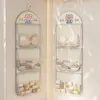 Multi-layer Hanging Storage Mesh Bag Wardrobe Organization Artifact Large Capacity Socks Storage Bags Multi-function Panda 5