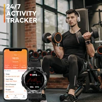 LaNikar Smart Watch Men TFT Display Bluetooth Call Blood Pressure Sport Fitness Health Monitor Custom Dial Waterproof Smartwatch - Image 2