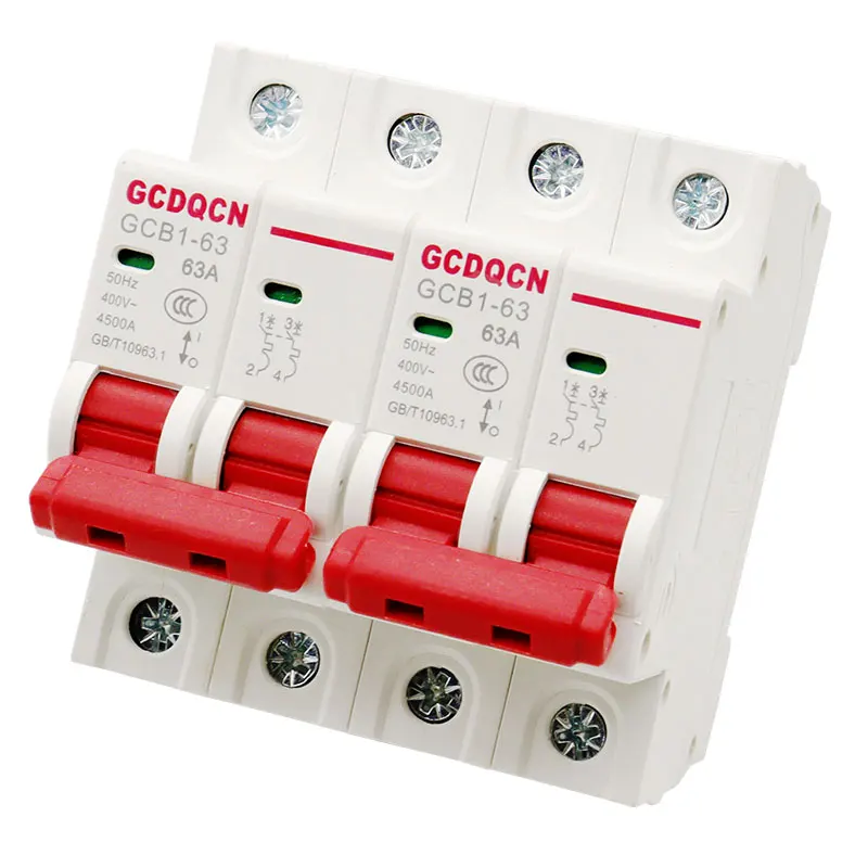 interruptor de transferencia manual do poder duplo 01