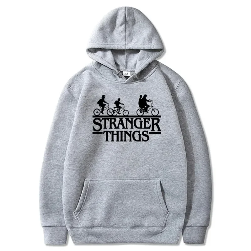 Autumn Strange Tales Hoody Fun Stranger Print Men Hoodies Sweatshirts Hip Hop Streetwear Plus Fleece Pullover Casual Sportswear 5