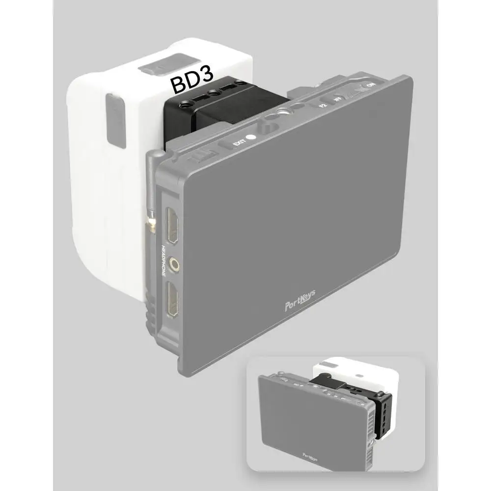 BD4 Double-Sided NP-F Dummy Battery Module, for Wireless Video Transmission Syst