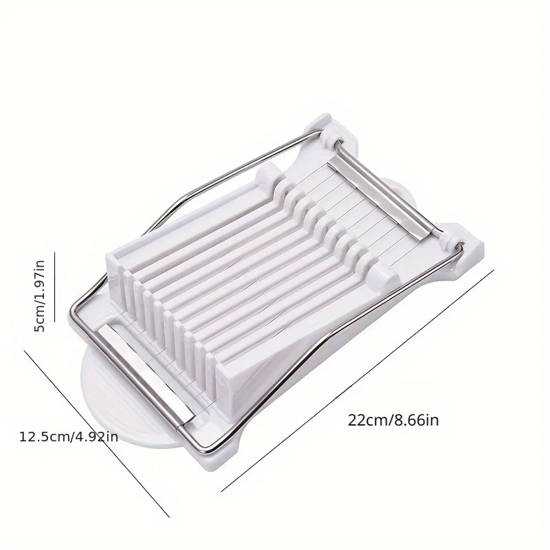 1pc Manual Ham Slicer, Lunch Meat Ham Slicer,  Banana Slicer, Kitchen Egg Splitter, Kitchen Gadgets for Precise Cuts