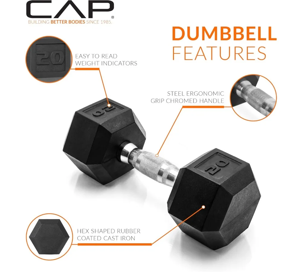 Hex Dumbbell Weight Set 3