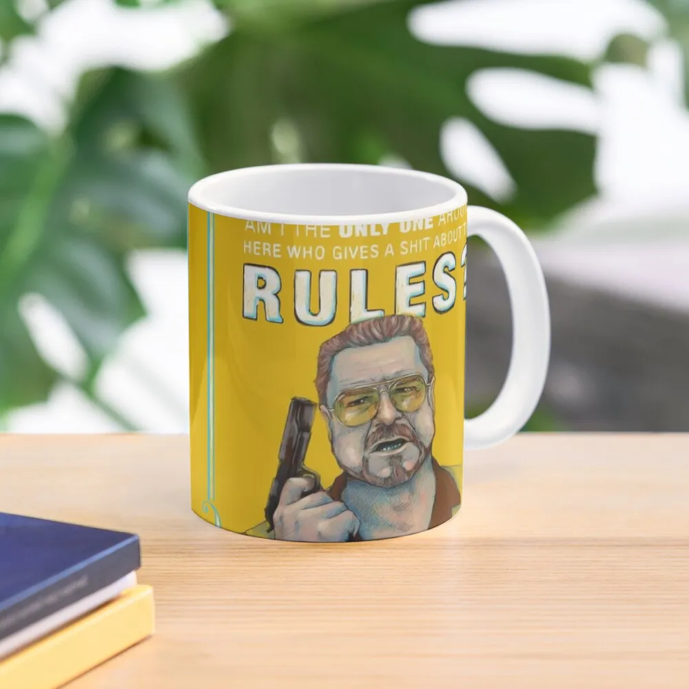 

BIG LEBOWSKI- Walter Sobchak- Has the whole world gone crazy Coffee Mug Porcelain Cups Sets Thermal Cups Thermal Mug