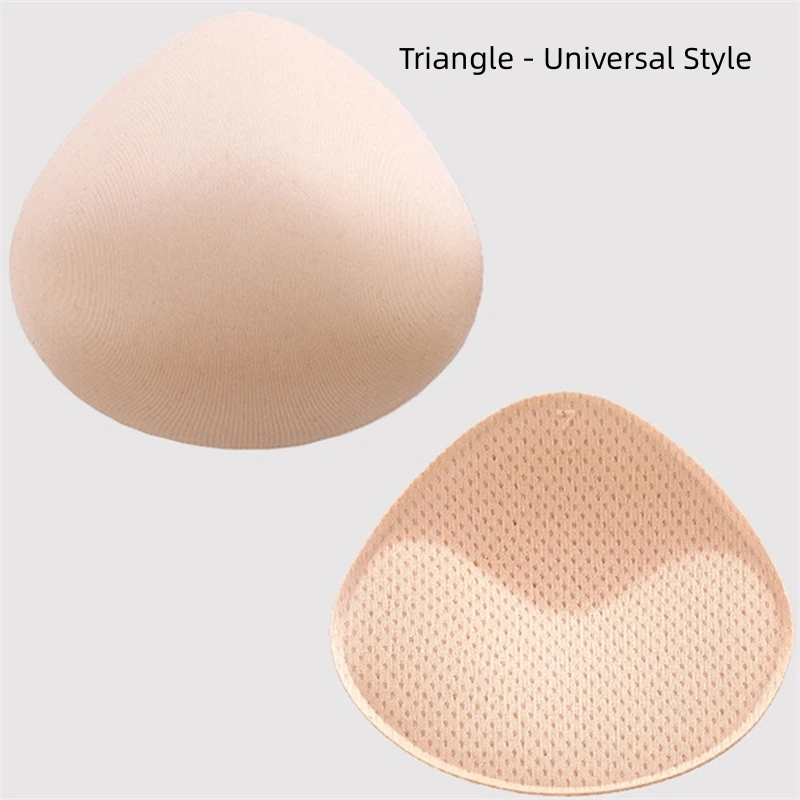 1pairs Chest Pad Bra Inserts Breast Pads Push Up Padded Bikinis Swimsuit  Women Swimwear Women Thicker Breathable Cotton Bra Pads - AliExpress