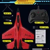 RC Foam Aircraft SU-35 Plane 2.4G Radio Control Glider Remote Control Fighter Plane Glider Airplane Foam Boys Toys for Children 6