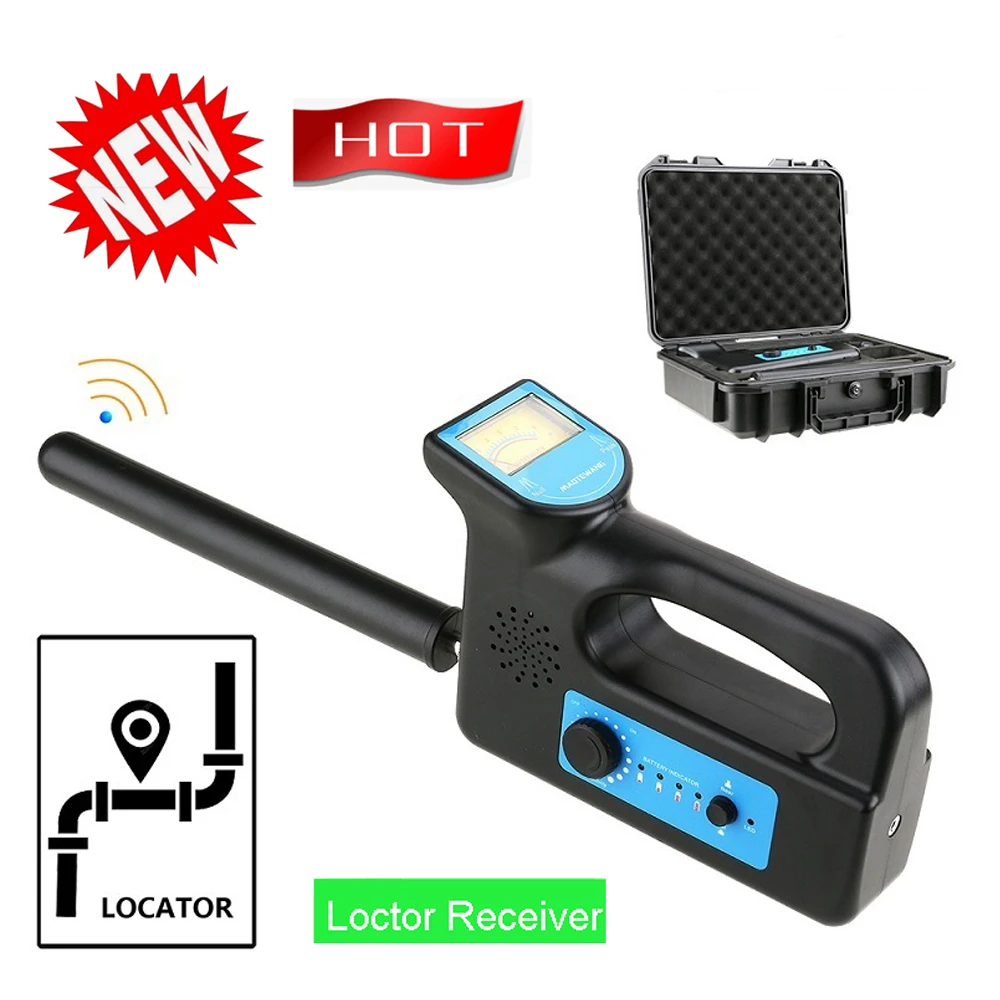 FM 512HZ Receiver Locator for pipe Sewer 512Hz Camera Lens sonde