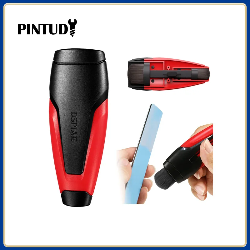

DSPIAE PT-RDB Retractable Dust Brush Double Tips Handy Cleaning Tools for Assembly Model Military Hobby Building Tools DIY