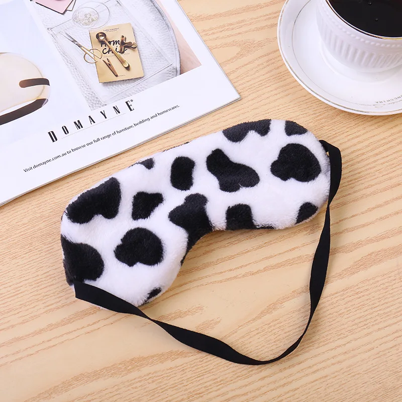 Plush Love Cloud Sleep Mask - Soft, Cozy Blindfold