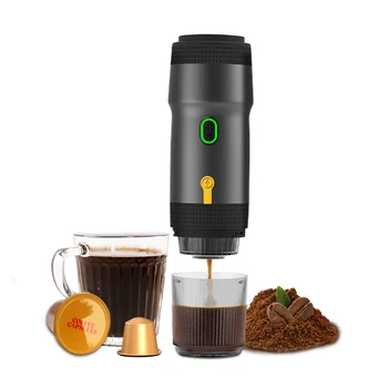 Macchina da caffè portatile a capsule per caffè espresso completamente automatica per capsule grandi e piccole di caffè in polvere Macchina da caffè elettrica 1