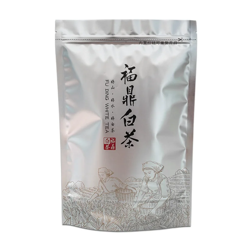 Fuding Silver needle White Tea Bag Shoumei Aluminum Foil Bag Sealed Bag