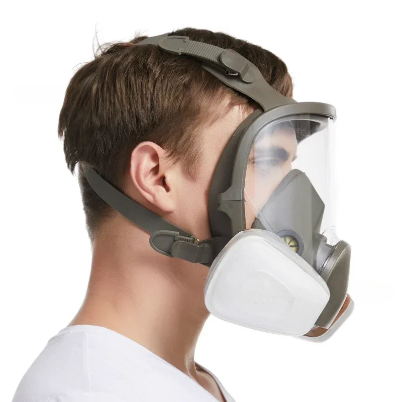 Anti-Fog 6800 Gas Mask Industrial Painting Spraying Respirator Safety Work Filter Dust Proof Full Face Formaldehyde Protection 2