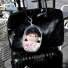 18/20cm Oval Keychain Doll Bag Bag Pendant Clear Pouch Storage Pouch Bag Glitter PVC Transparent Dustproof Thickened Outdoor 6