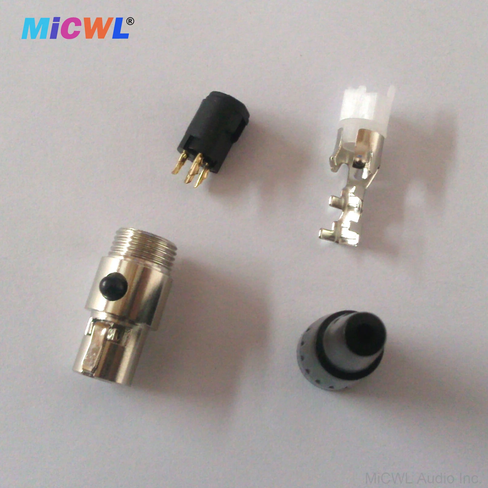 10 미니 Xlr 암 TA4F XLR 오디오 마이크 커넥터 마이크 어댑터, 슈어 헤드셋 라발리에 DIY 부품용 미니 Q-G