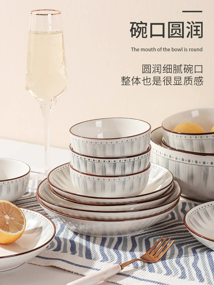 Pratos De Molho FYUEROPA - Porcelana 4 Peças Empilháveis
