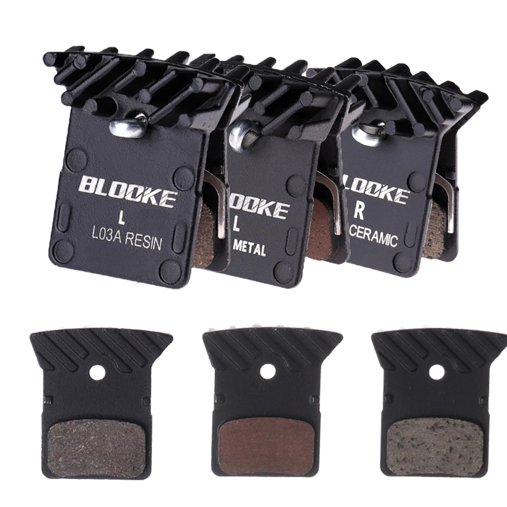 

Bike Disc Brake Pads For Shimano L03A/L04A/L05A Cyclocross Heatsinks Resin/Metal/Ceramic Brake Pad Bicycle Accessories