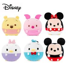 

Disney Original 35cm Mickey Mouse Minnie Mouse Plush Toy Donald Duck Winnie The Pooh Plush Animal Pillow Cartoon Cute Kids Toy