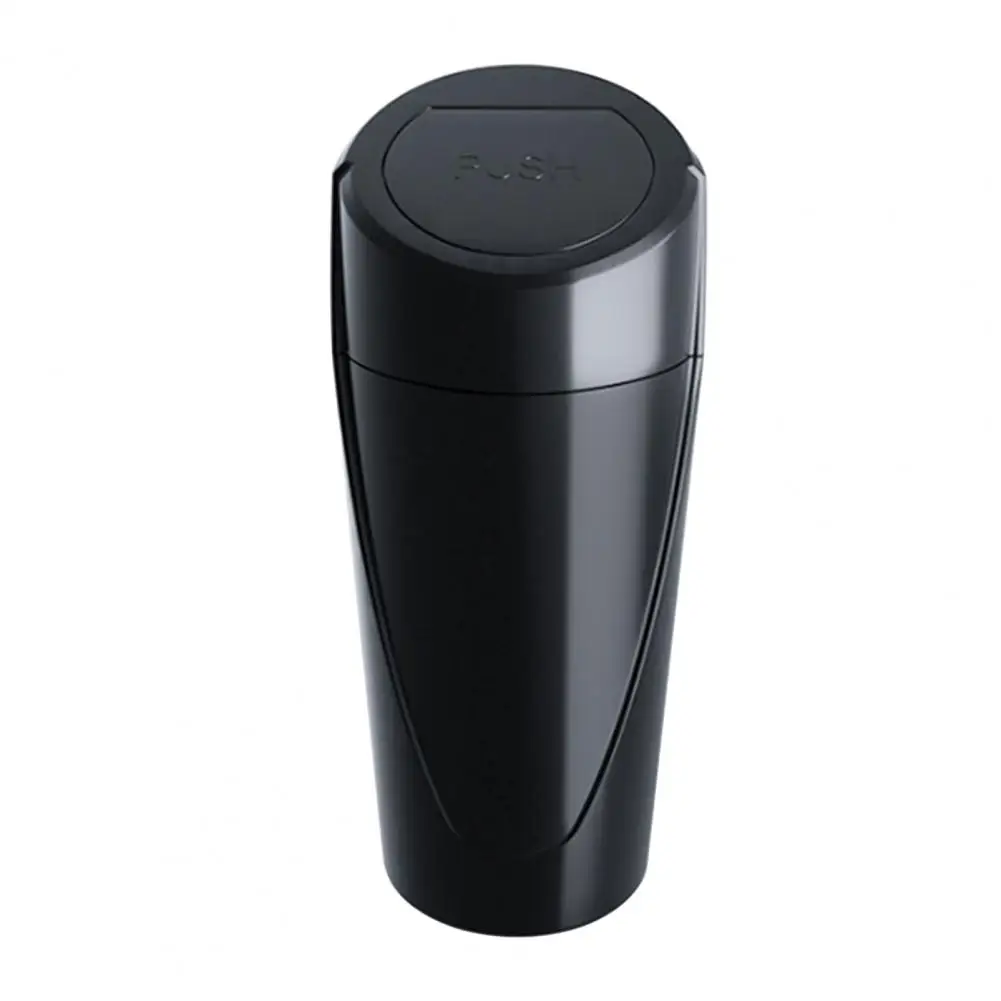 Mini Car Trash Can with Lid Leakproof Vehicle Garbage Container Automotive Waste Bin Ash Holder Car Interior Organizer Box