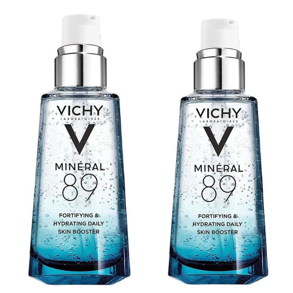 

2PCS Vichy Mineral 89 Pure Hyaluronic Acid Essence Daily Booster Moisturizing Serum Suitable For Sensitive And Dry Skin 50ml