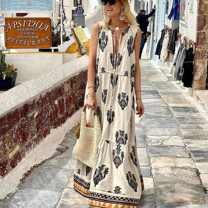 

Prom Dresses Ladies Dresses For Special Occasions Loose Casual Prints Beach Travels Elegant Party Formal Evening Women Costumes
