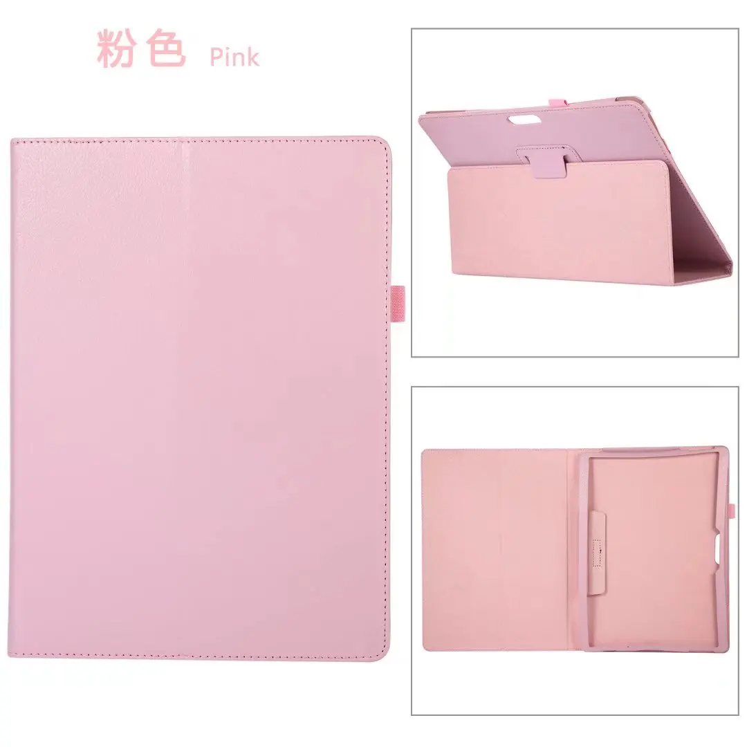 Luxury PU Leather Shockproof Stand Case with Slim Folding Cover