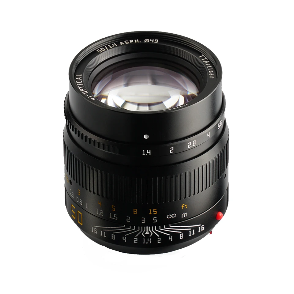TTArtisan M 50mm F1.4 ASPH. 풀프레임 대구경 미러리스 카메라 렌즈, 라이카 M-마운트 M8 M9를 사용한 인물 사진 촬영
