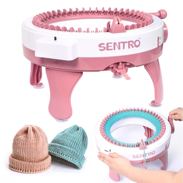 40 / 48 Needles Handmade Wool Knitting Machine Cylinder Wool Loom  Hand-knitted Sweater Hat Scarf Socks Adults Kids Sewing Tool - AliExpress