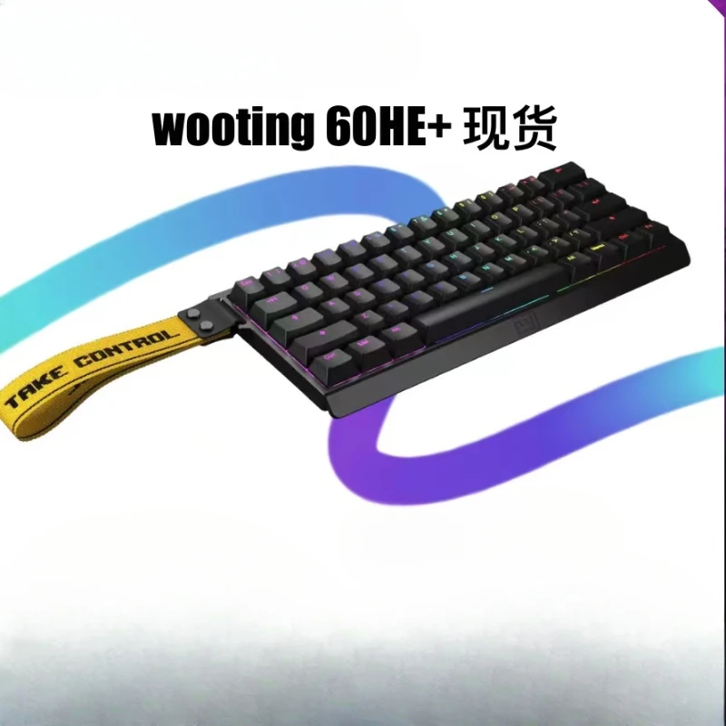 Wooting 브랜드 60HE + 마그네틱 축 키보드, 61 키 발로란트 CSGO ZywOo 맞춤형 기계식 키보드, E스포츠 ...