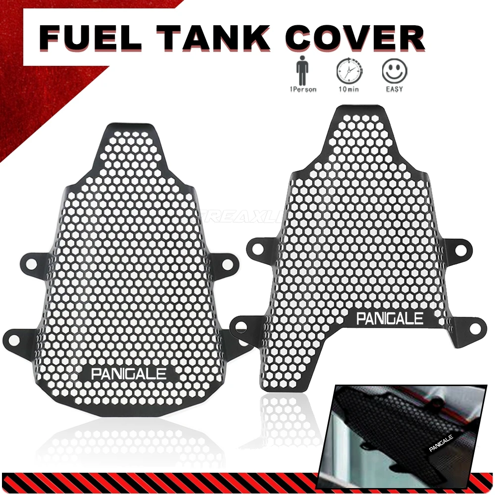 

Motorcycle Fuel Tank Cover Guard Tank Grille Pillion Peg Removal Kit For Ducati PANIGALE V4 R S Corse Speciale V4R V4S 2018-2023