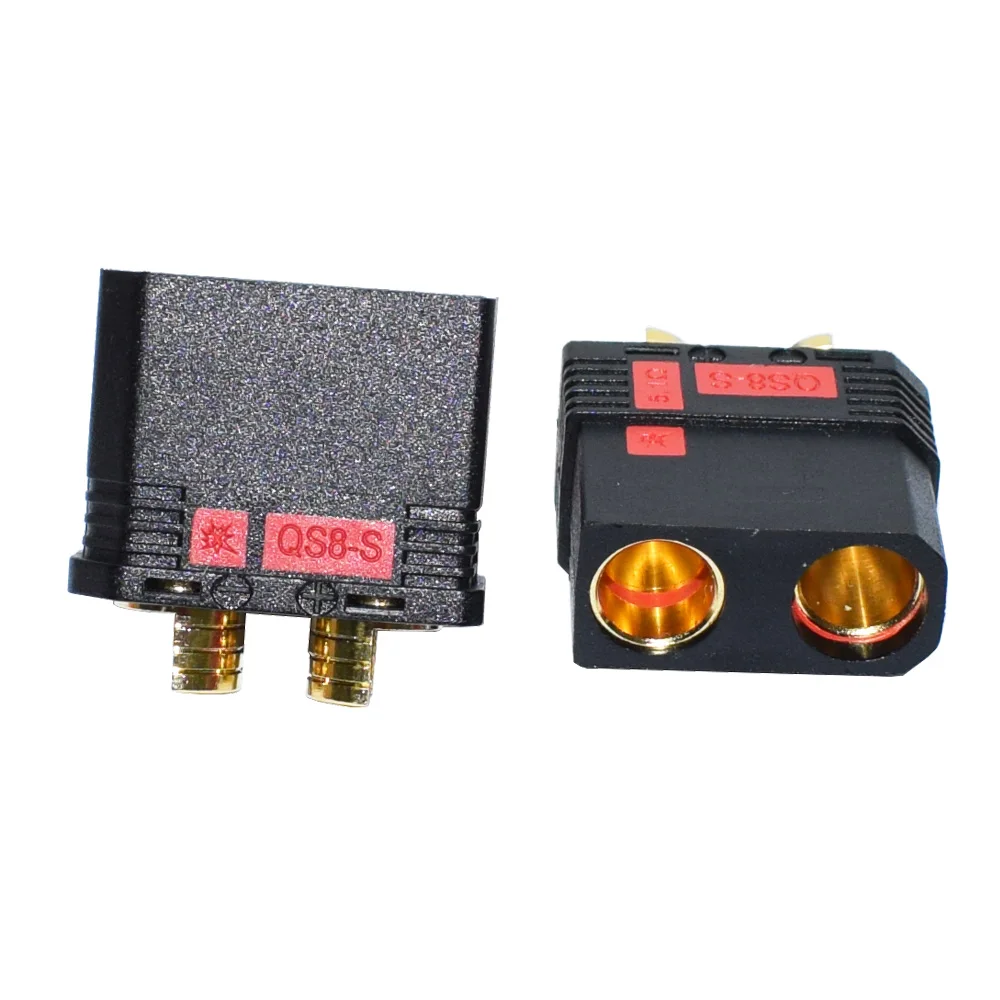QS8 QS8-S Hochleistungs-Batterieanschluss, funkenfreier Goldanschluss, großer Stromstecker für RC-Pflanzenschutzdrohne, Automodell – Detail 14