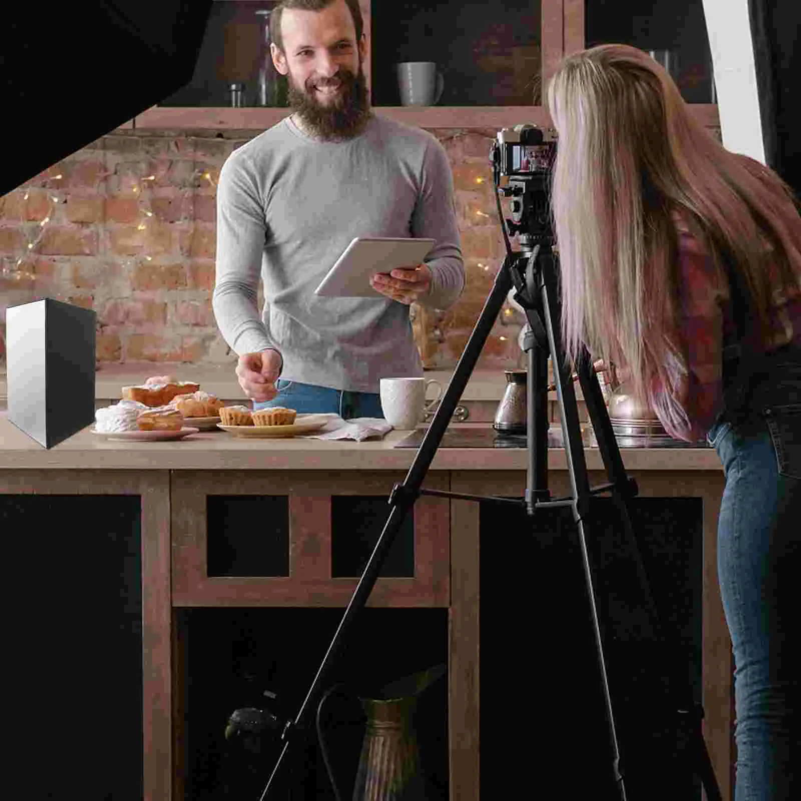 A4 Foldable Photography Cardboard Reflective Sheets Double Sided Light Reflector Background Board For Jewelry Cosmetics Shooting photography reflector